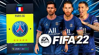 I Played as PSG in FIFA 22 Career Mode... and WON EVERYTHING! 🏆