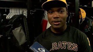 WWSB-TV SPORTS ANCHOR JAMES HILL ABC7 MLB PITTSBURGH PIRATES SPRING TRAINING TERMARR JOHNSON 2-23-24