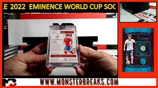 2022  EMINENCE WORLD CUP SOCCER CASE BREAK #1- RANDOM HIT STYLE