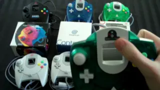 Keep Dreaming - Official Sega Dreamcast Controllers Comparison US - EUR - JPN - Adam Koralik