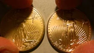 1 oz Gold Eagle- FAKE vs REAL