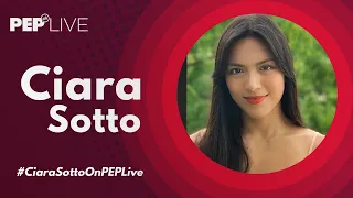 Ciara Sotto umamin na unang boyfriend ang dating co-star | PEP Live