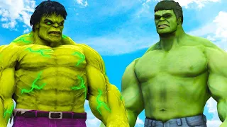 The Greatest Battle of the World-The Hulk vs The Savage Hulk-EPIC BATTLE
