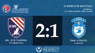 Обзор товарищеского матча "ТСК-Таврия" - "Сокол", 2-1