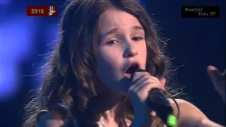 Maria.'Solnyshko'.The Voice Kids Russia 2016.