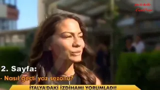 Demet Ozdemir update english subs || love rumours with Can Yaman not denying