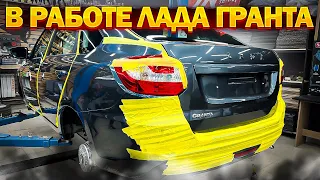 Установка аудиосистемы в Лада Гранта + шумоизоляция . Оригинальный автозвук в Lada Granta