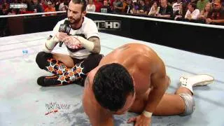 Raw - CM Punk forces Alberto Del Rio to agree to a WWE Title Match at Survivor Series