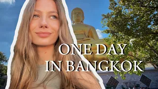 VLOG FROM BANGKOK 🌆🧘🏼‍♀️The biggest Buddha and Benchakitti park🇹🇭