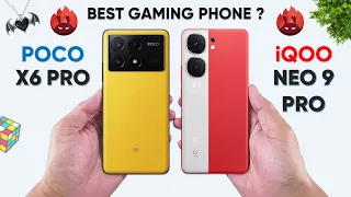 Poco X6 Pro vs iQOO Neo 9 Pro ⚡ Best Gaming Phones 2024 🚀