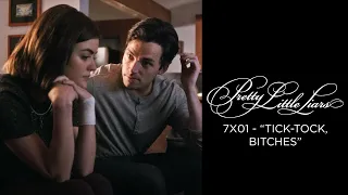 Pretty Little Liars - Aria Questions Ezra About Their Kiss & Making Love - "Tick-Tock, Bitches" 7x01