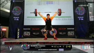 2017 Pan Am Weightlifting +105 kg Group B