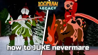 How to easily avoid Nevermare in Evergreen Maze! | Jolly Festival Loomian Legacy