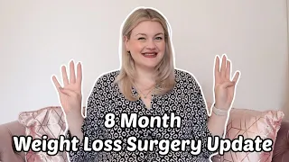 Gastric Bypass Weight Loss Surgery | 8 Month Weight Loss Update: I Stalled For 6 Weeks!! 😭