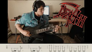 Death-Crystal Mountain Bass Cover with On-Screen Tabs