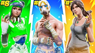 24 Most TRYHARD Fortnite Skins!