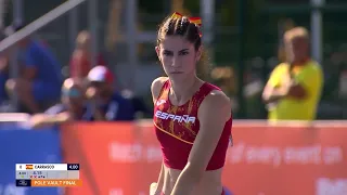 Cto Europa sub23 Spoo Final salto con pértiga. Ana Carrasco