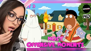 MOST OFFENSIVE MOMENTS in FAMILY GUY - REACTION!!!