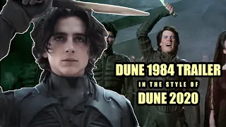 DUNE 1984 TRAILER | IN THE STYLE OF DUNE 2020