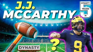 J.J. McCarthy - Why aren't you SMASHING Draft?!...