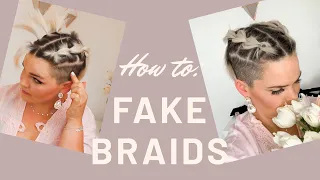 How to Fake Braids - Zöpfe ohne flechten | SALIRASA