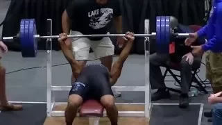 Javon Wilson 330lb Bench Press