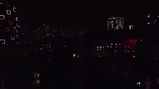 Dji Mavic Mini. Night Kyiv. St Nicolas Cathedral.