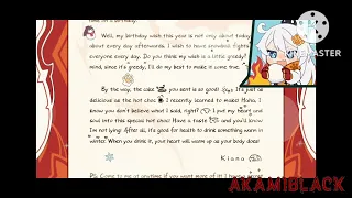 Honkai Impact: Kiana Birthday Letter 2022