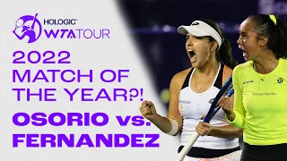 FULL MATCH | Leylah Fernandez & Camila Osorio's MARATHON in Monterrey 2022!