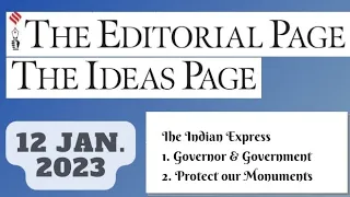 12th January 2023 | Gargi Classes The Indian Express Editorials & Idea Analysis | By R.K. Lata