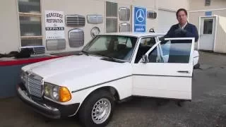 W123 Mercedes 240D 4 Spd Manual Overview: Kent's Landmark Benz - SOLD!