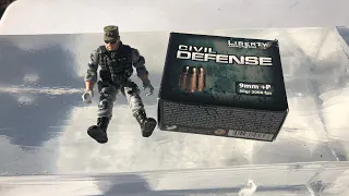 9mm Civil Defense Ballistic Gel Test: 50gr @ 2k fps!