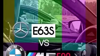 E63S vs BWM M5 F90 CRAZY BATTLE