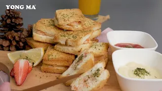 Resep Menbosha atau Roti Udang Goreng dengan Magic Fryer YMF101