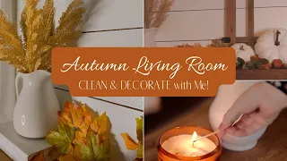 2022 Autumn Living Room Clean/Decorate/DIY/Fall pt. 2