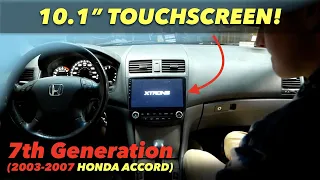 2003-2007 Honda Accord 10.1" Xtrons Touchscreen Installation // EASY DIY UPGRADE