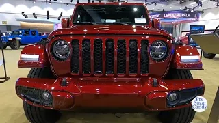 2022 Jeep Gladiator EcoDiesel - exterior and interior walkaround - 2022 auto show