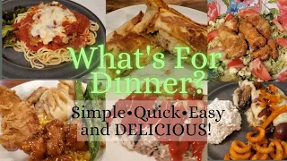 What's For Dinner? Busy Season Dinners you can make in a hurry!