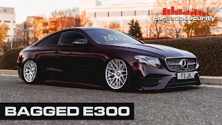 Mercedes-Benz E300 Coupe on Air Lift Performance & Rotiform wheels | Car Audio & Security