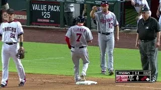 WSH@ARI: Turner plates two with a triple in the 8th