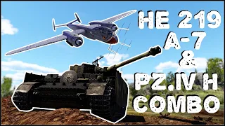 German Killer Combo | Pz.IV H & He 219 A-7