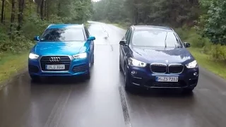 BMW X1 im Vergleich gegen den Audi Q3 (2015)