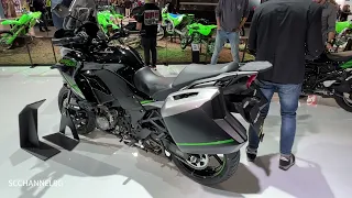 2024 Kawasaki Versys 1000s Tourer Plus - walkaround - EICMA 2023  Debut