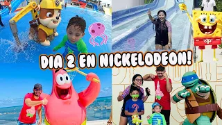 Dia 2 en Hotel Nickelodeon | Dia de Toboganes | Family Juega