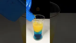 Orange & Blue Curacao Mojito #shorts #asmr #food