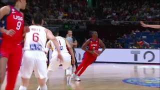 Chelsea Gray No-Look Pass To Alyssa Thomas For 2 | Women's Basketball World Cup Final, USA vs China