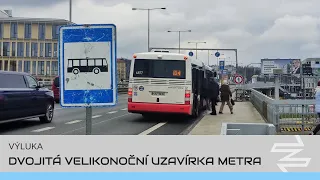 Jak o Velikonocích nejezdily dvě linky metra | VÝLUKA