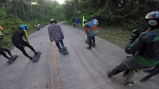 1st Kabibo sa AlegriaDownhill Skateboarding CompetitionCLASS B FINALS🎥 Rydelle Grace Abarico