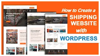 Step-by-Step Guide: Creating a Shipping Website with WordPress | LocalWP, Elementor Tutorial