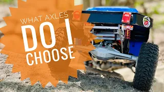 Choosing axles for your LCG build